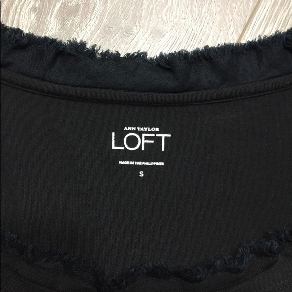 Ann Taylor Loft Black Tank size S - Picture 6 of 7